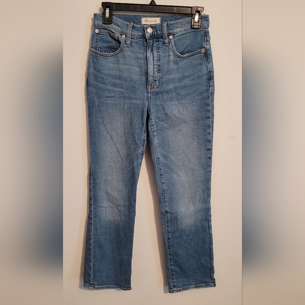 Madewell Slim Demi-Boot Jeans in Enright Wash Size 25